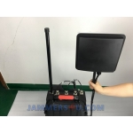 Manpack Directional Anti Drone UAV RC portable Jammer 104-110W up to 1500m